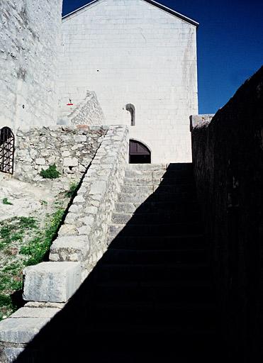 Chapelle, façade occidentale.