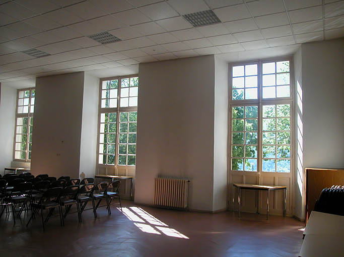 Intérieur, aile sud, premier étage, salle sud du tribunal.