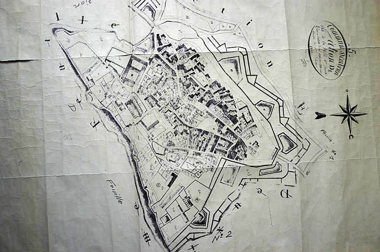 Plan, cadastre de 1812.