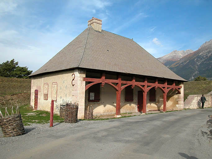 Pavillon du corps de garde nord.