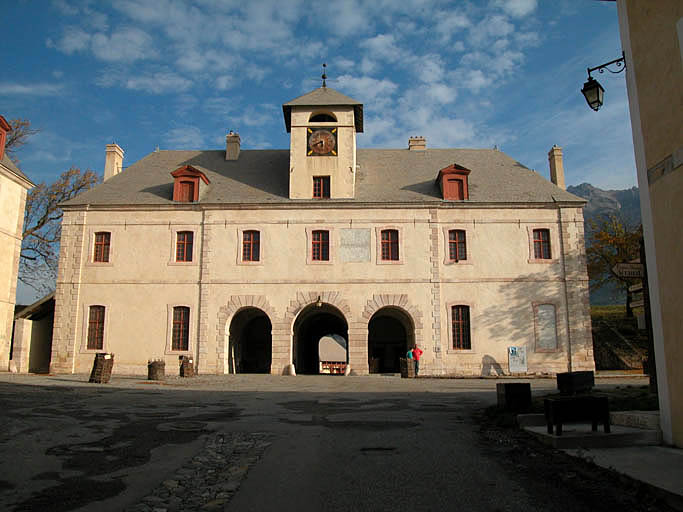 Pavillon de l'horloge.