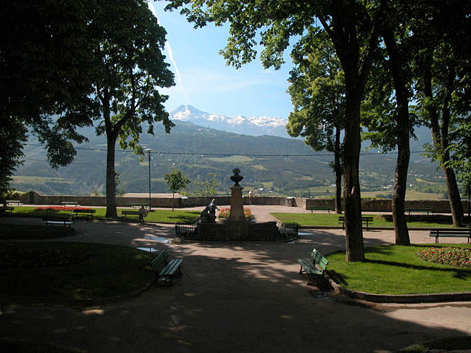 Vue générale vers le sud.