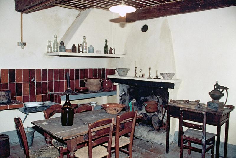 L'ancienne forge, intérieur, musée.