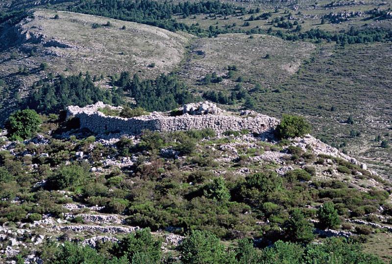 Site, mur d'enceinte.