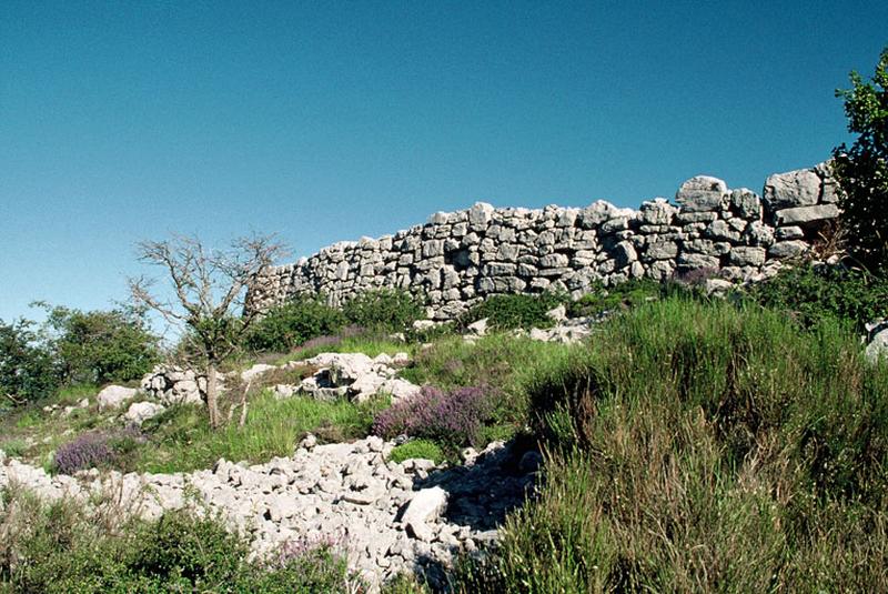 Mur d'enceinte.