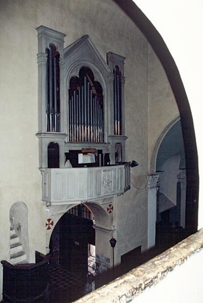 Vue depuis la tribune, buffet d'orgue. - © Monuments historiques