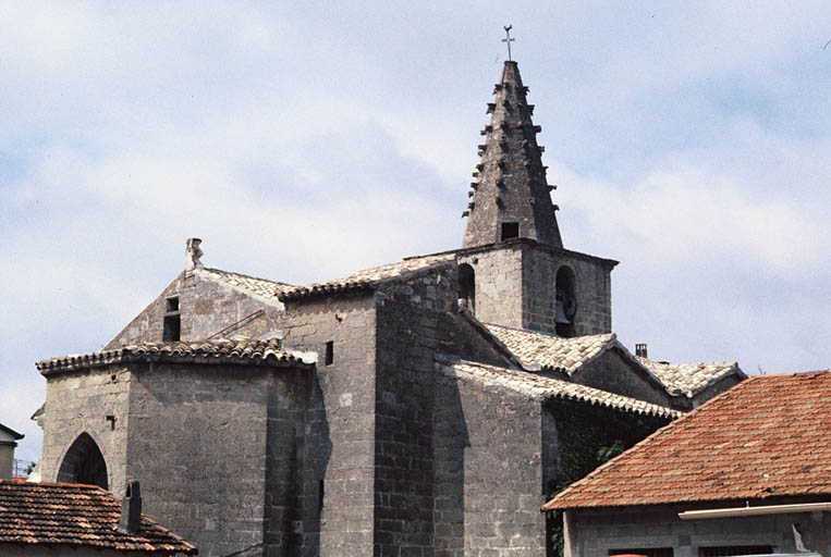 Façade nord et chevet.