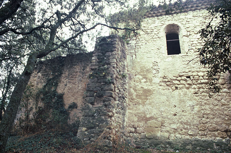 Façade latérale nord.