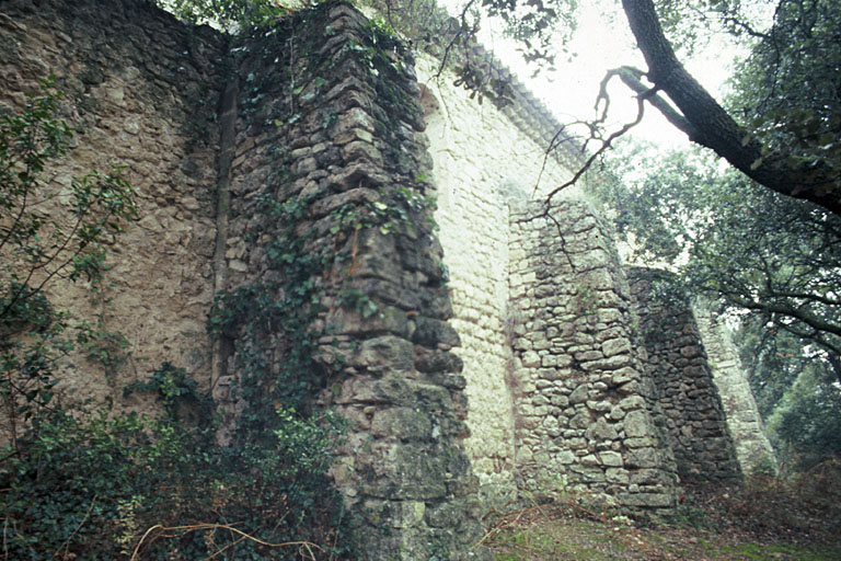 Façade latérale nord.