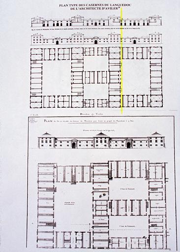 Plan type et plan du vieux quartier.