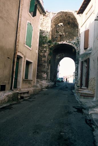 Porte Sainte Anne, revers de porte.