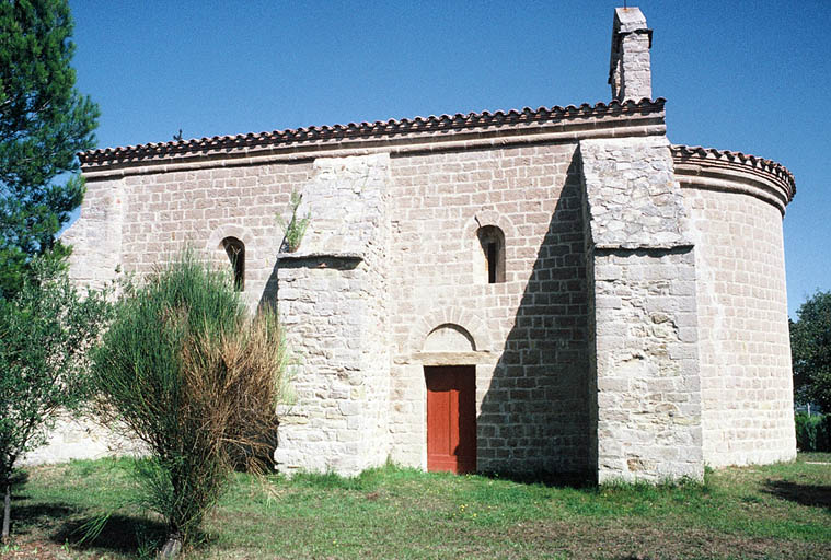 Vue générale, façade sud.