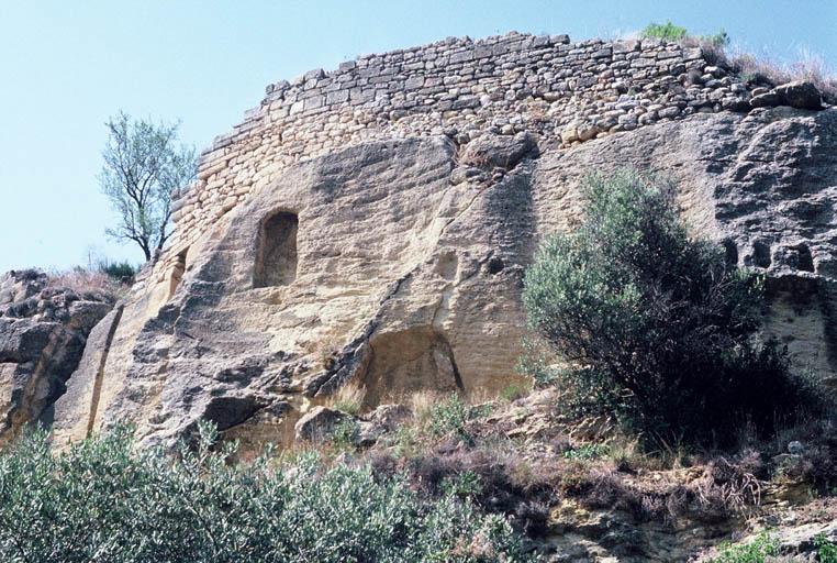 Vue générale des ruines.