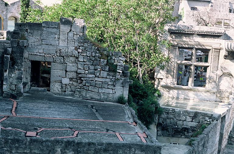 Vue générale des vestiges.