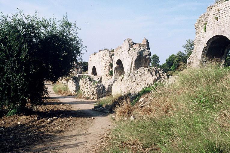 Vue générale des vestiges romains.