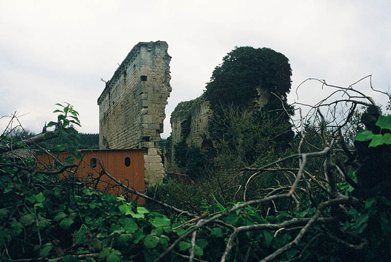 Vue générale des vestiges de l'oratoire.