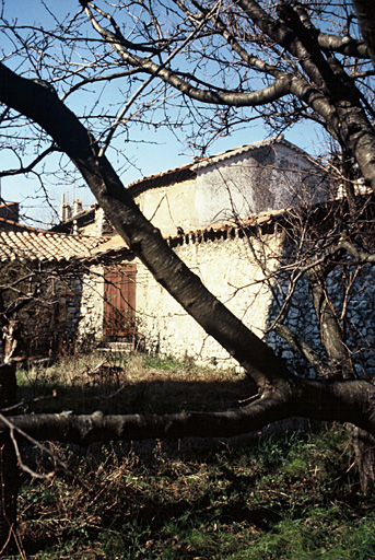 Chevet vu depuis le jardin de la cure.