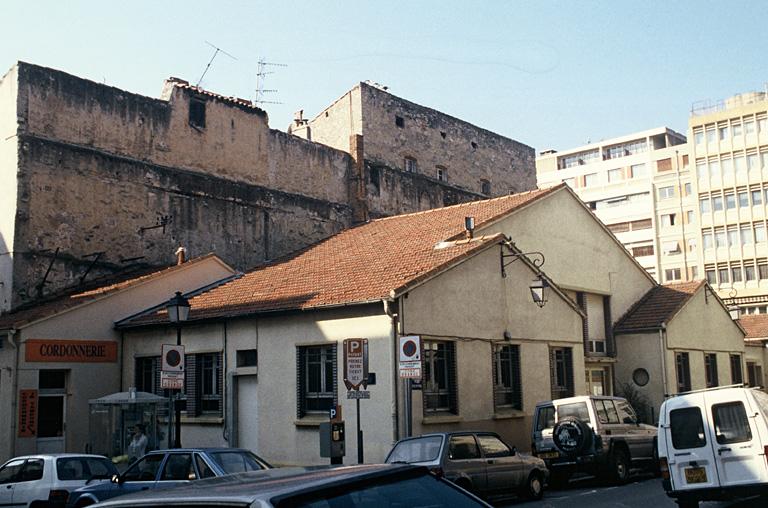 Emplacement de la salle de théâtre.