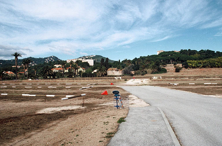 Vue d'ensemble du site.