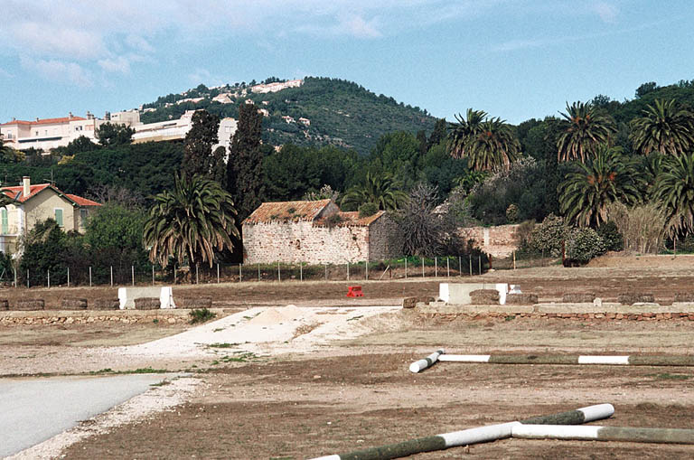 Vue d'ensemble du site.