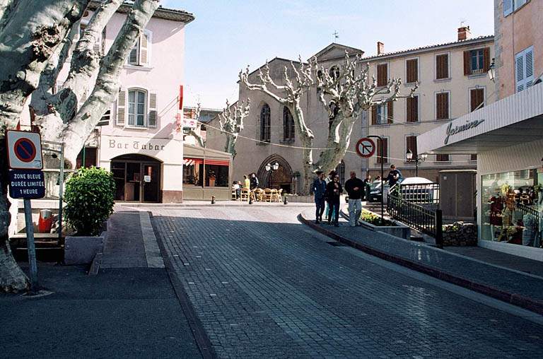 Vue générale du site.