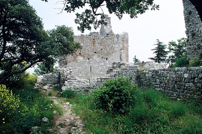 Vestiges du château.