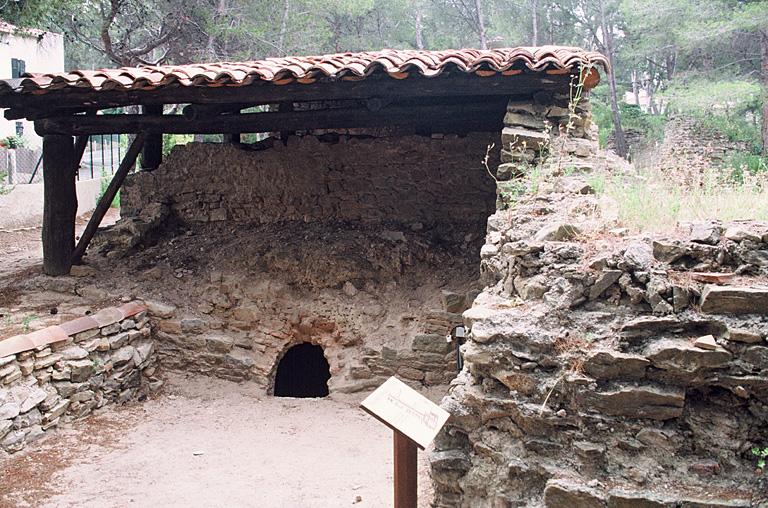 Vestiges de villa antique.