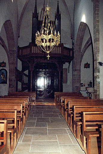 Nef vue depuis le choeur.