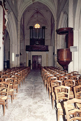 Nef vue depuis le choeur.