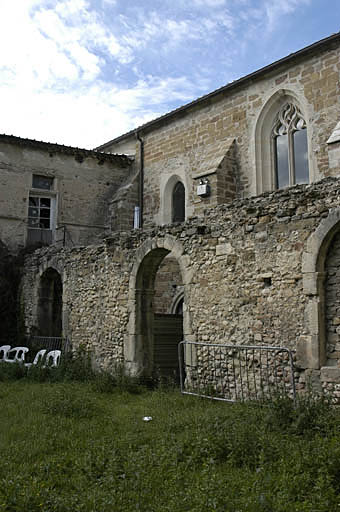 Cloître, aile nord.