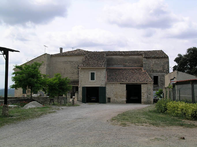 Vue de la façade nord.