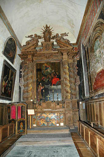 Retable de la chapelle Sainte-Anne.