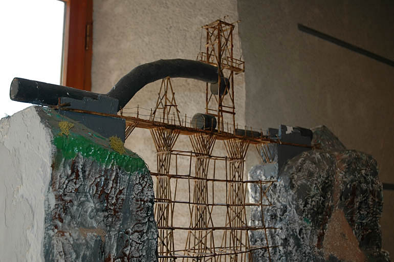 Ecurie, maquette du musée de la mine.