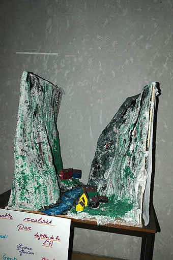 Ecurie, maquette du musée de la mine.