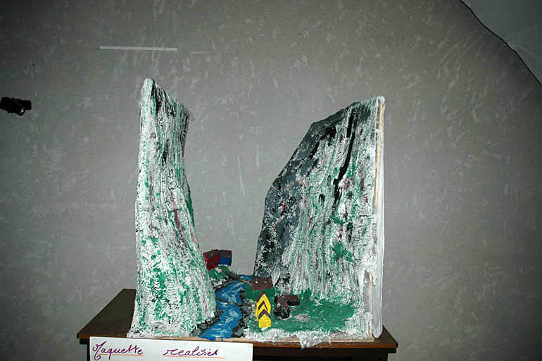 Ecurie, maquette du musée de la mine.