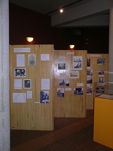 Exposition en cours (novembre 2005) au musée archéologique de Cimiez.