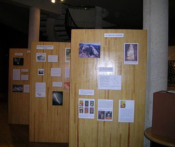 Exposition en cours (novembre 2005) au musée archéologique de Cimiez.