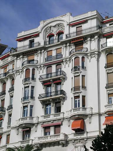 Façade sud, détail.