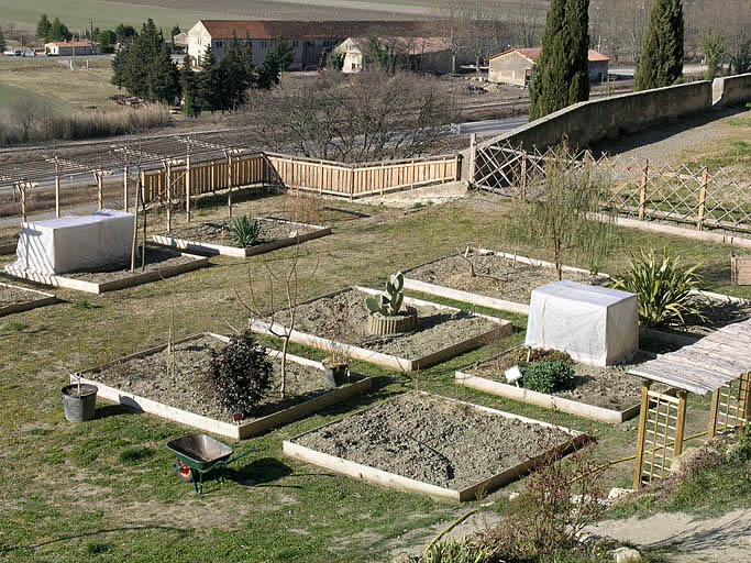 Troisième terrasse du Jardin Neuf.