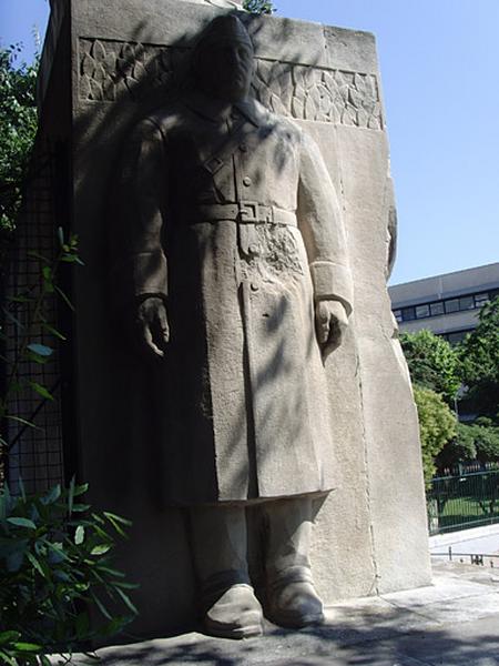 Vue du soldat du génie.