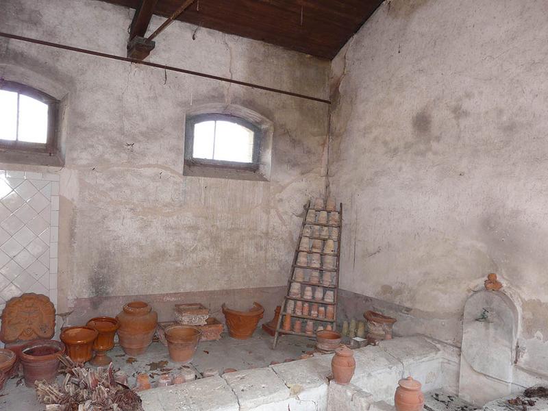 Bâtiment du lavoir, intérieur.