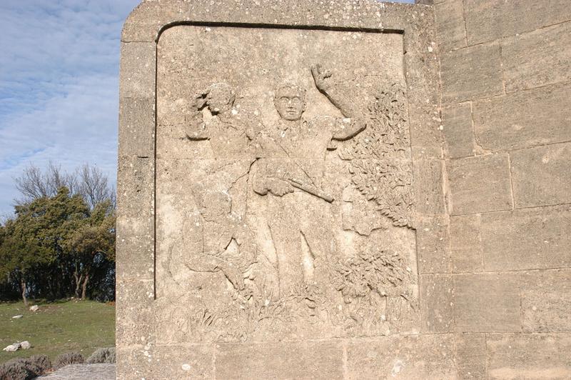 Monument départemental des héros de la Résistance, monument du maquis de juin 1944