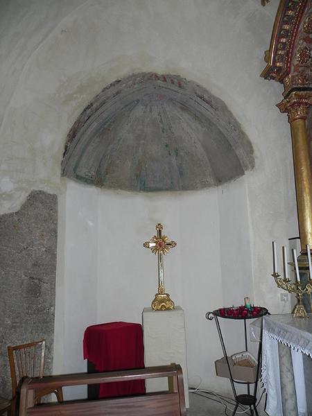 Niche dans la chapelle latérale nord.