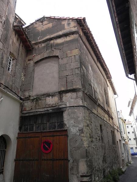 Façade postérieure sur la rue Pasteur.