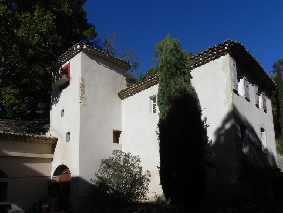 pavillon et pigeonnier, façade ouest