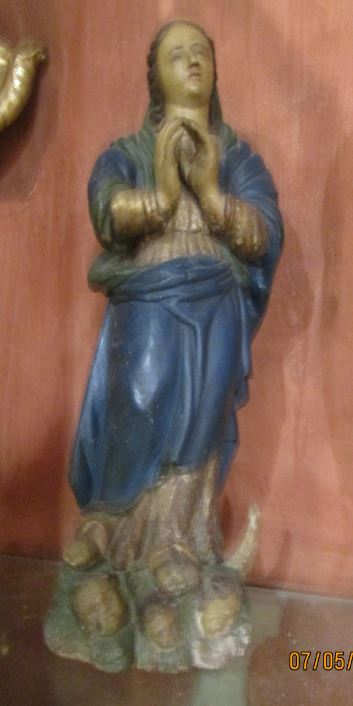 statue : Vierge Immaculée (La) - © Ministère de la Culture (France), Direction Régionale des Affaires Culturelles de Provence-Alpes-Côte d'Azur – Tous droits réservés