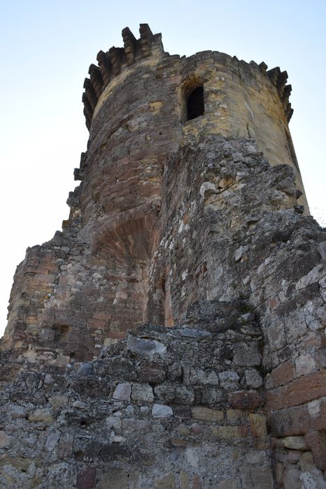 Vue partielle des ruines