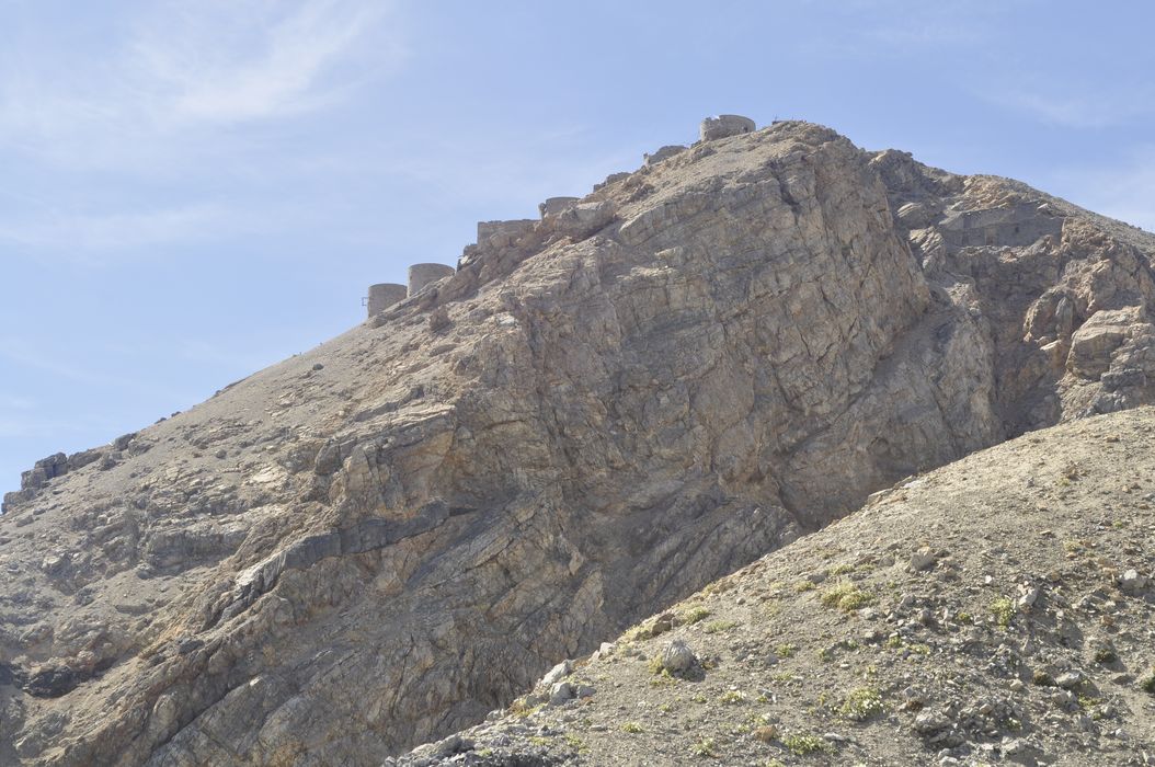 vue générale du site (batterie)