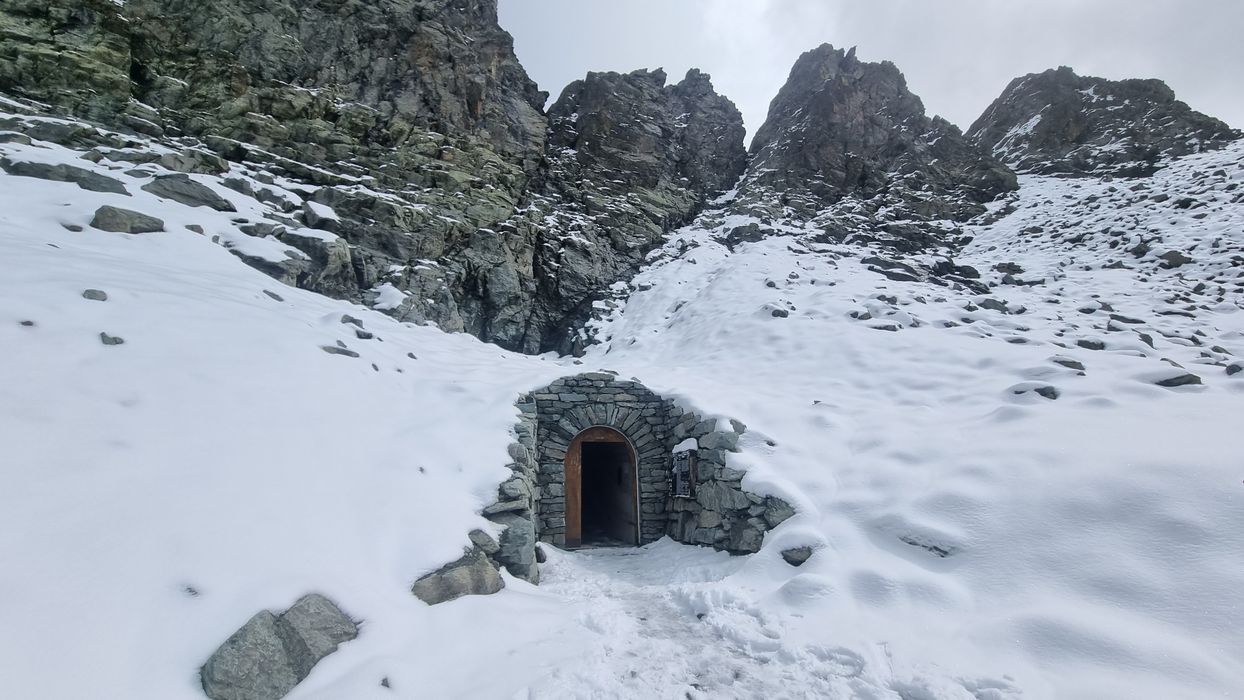 entrée du tunnel côté français