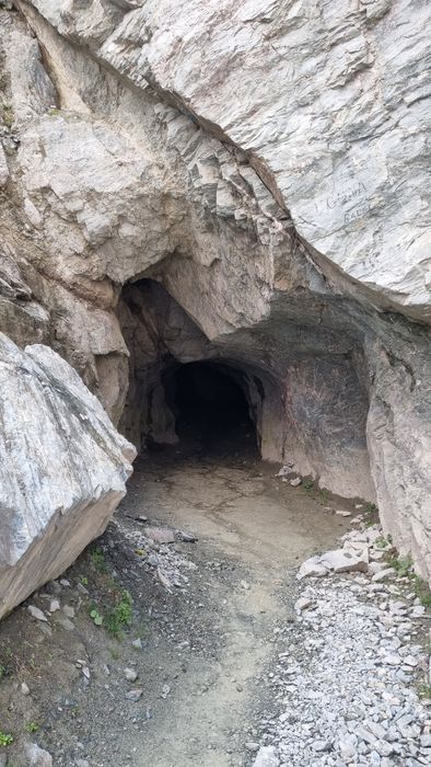 entrée-sortie du tunnel côté italien